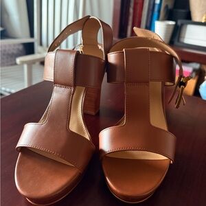 NWT Michael Kors Elegant Brown Women's Sandals